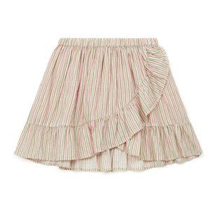 Bonton Bailey Painted Stripe Cotton Skirt